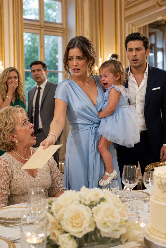 When My Mother-in-Law Questioned My Daughter’s Blue Eyes at - image 1