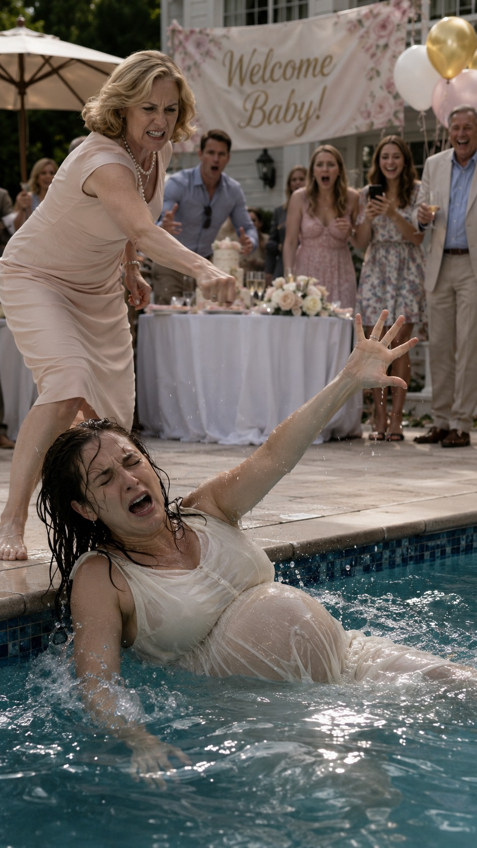 “She Just Slipped,” My Mother Told The Guests
