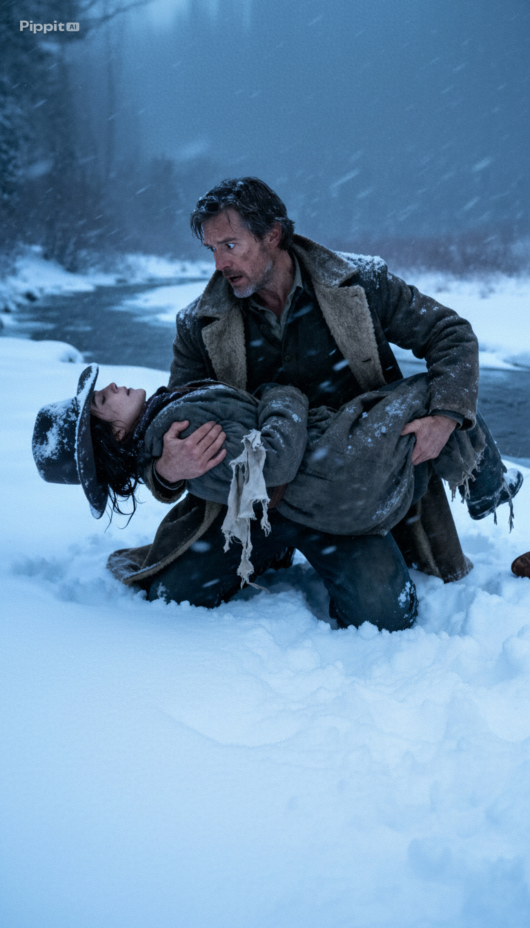 The shape in the snow wasn’t moving. Joel pulled his horse to a halt. Breath clouding in the frigid air.