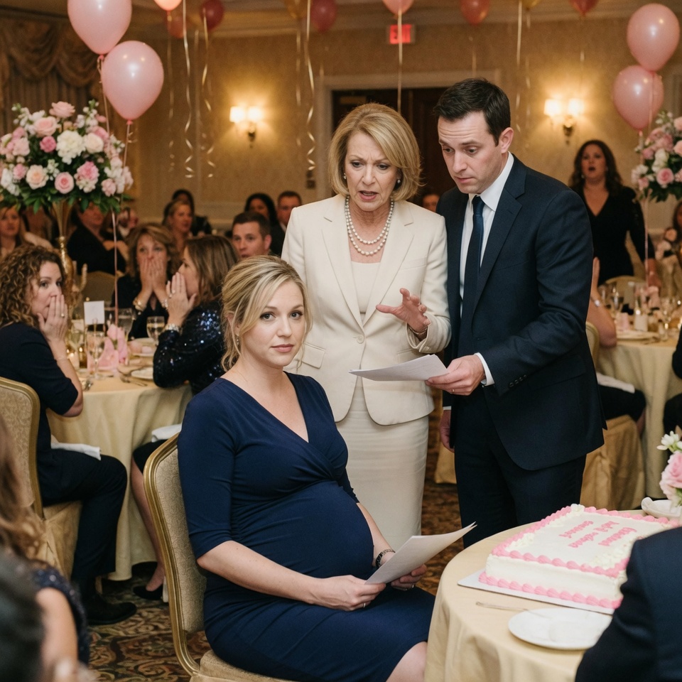 My Mother In Law Handed Me 47 REASONS to Divorce You at My Baby Shower—My Husband Tore It in Half