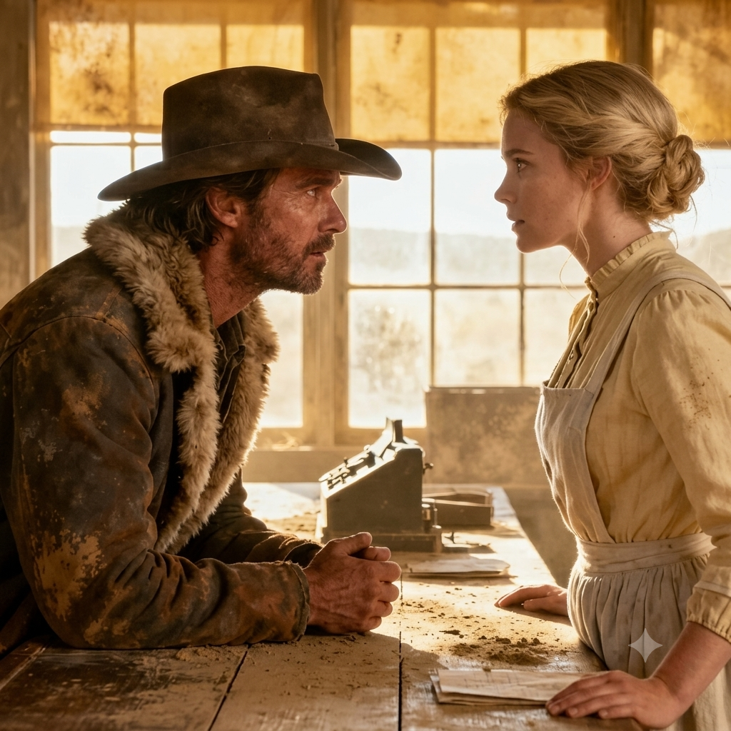 The giant mountain man slammed his fist on the counter hard enough to crack the wood. I need a wife today. His voice was desperate, raw.