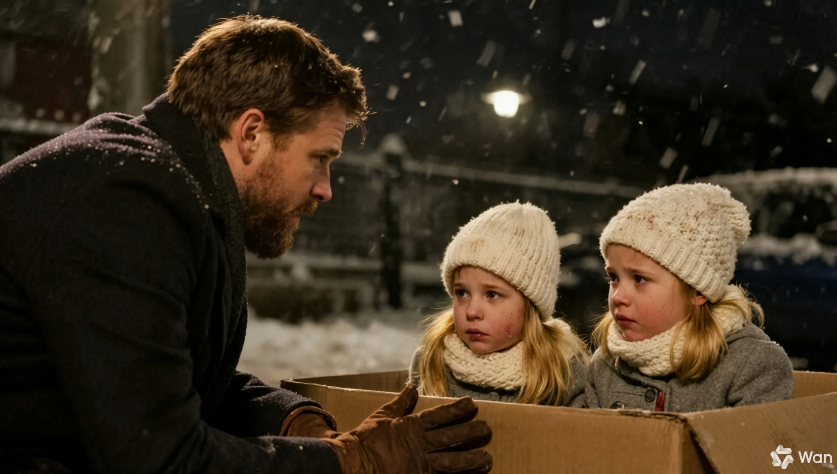 A single billionaire finds homeless twin girls freezing in a cardboard box. They say nobody wanted us. He decides to take them home, but days later, a black limousine stops at his door.