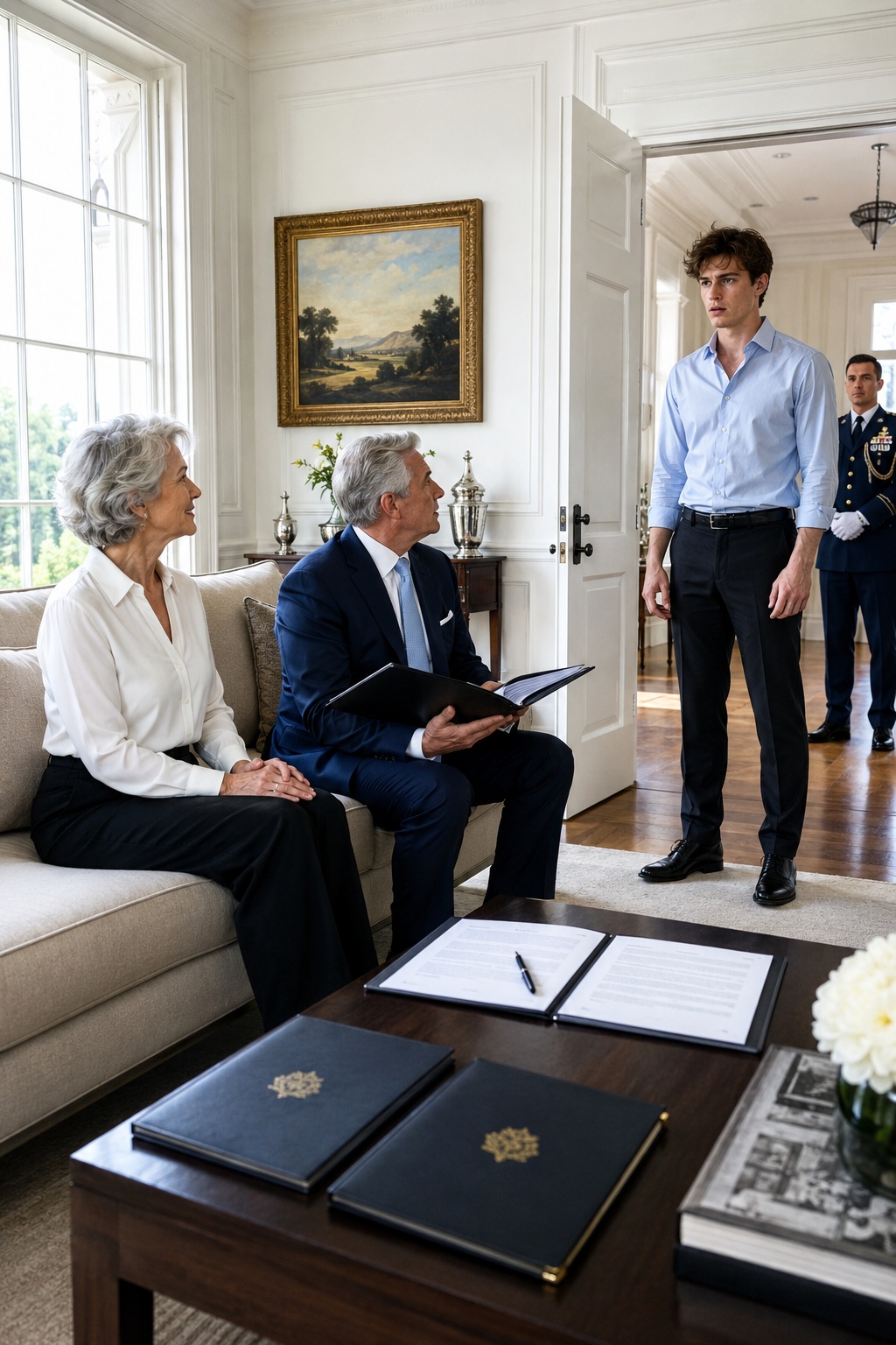When My Son Stormed Into My Apartment Demanding ‘His Money’ After I Emptied Every Account, the Court Officer Behind Him Already Had the Handcuffs Ready